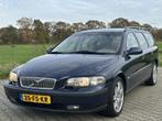 Volvo V70 T5 250PK GEARTRONIC LEDER SUPER MOOIE EN GOEDE T5, Auto's, Volvo, Beige, Blauw, Stationwagon, Stoelverwarming