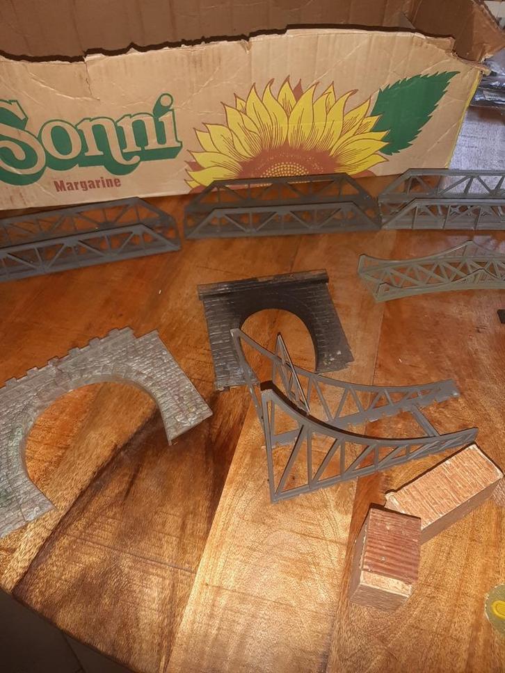 Oude Spoorrails Onderdelen - Project, Hobby en Vrije tijd, Modeltreinen | H0, Ophalen of Verzenden