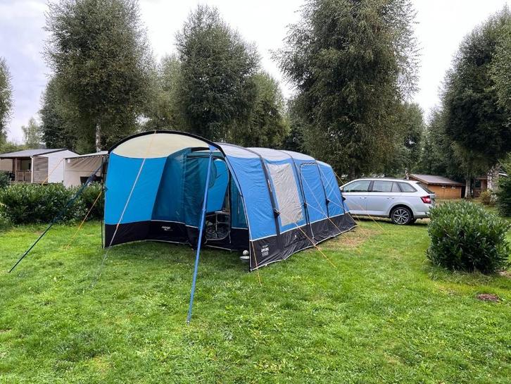 Vango Air Beam Capri 500XL opblaasbare tunneltent, Caravans en Kamperen, Tenten, tot en met 5, Gebruikt, Ophalen