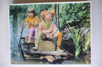 Vintage Legpuzzel van Pippi Langkous 63 stukjes