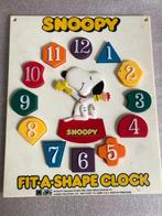 FIT.A.SHAPE CLOCK SNOOPY 1958/1965, Ophalen of Verzenden, Snoopy, Gebruikt, Gebruiksvoorwerp