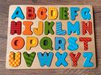 Houten puzzel educatief en creatief Alfabet leten, Ophalen of Verzenden
