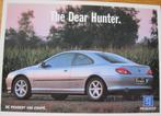 Boomerang - aankondiging van de Peugeot 406 coupé - nieuw, Verzenden, 1980 tot heden, Ongelopen, Voertuig
