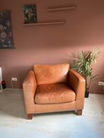Mooie lederen stoel, Huis en Inrichting, Stoelen, Ophalen, Zo goed als nieuw, Eén