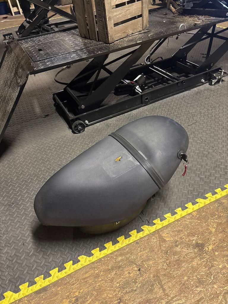 Buddybak + Zadel Piaggio Zip, Ophalen of Verzenden, Gebruikt