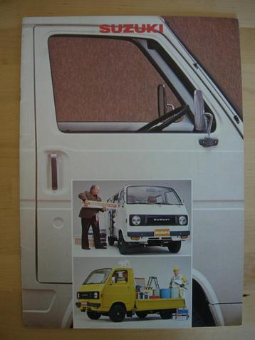 Suzuki ST80V ST80K Brochure 1979 Bestelwagen Pick-up beschikbaar voor biedingen