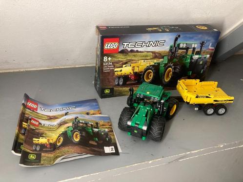 LEGO Technic John Deere 9620R 4WD Tractor - 42136, Kinderen en Baby's, Speelgoed | Duplo en Lego, Zo goed als nieuw, Lego, Complete set