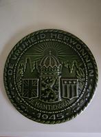 Gedenktegel bevrijding 2e wereldoorlog 1945, Antiek en Kunst, Ophalen of Verzenden