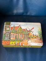 Vintage koek of kaakjesblik  Zaanse Schans  ca. 1950–1970, Ophalen of Verzenden, Zo goed als nieuw, Overige
