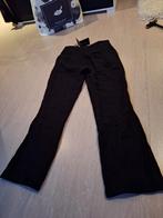 Massimo Dutti 100% linnen broek zwart maat XS 34, Massimo Dutti, Verzenden, Zwart, Zo goed als nieuw