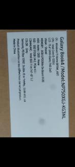 Samsung Galaxy Book4 - Nieuwstaat!, Computers en Software, Windows Laptops, Met videokaart, 2 tot 3 Ghz, Qwerty, 8 GB