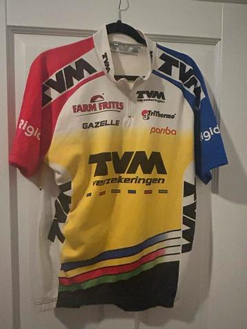 Mooi Vintage origineel Rigida TVM FarmFrites Wielershirt XXL beschikbaar voor biedingen