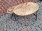 Salontafels, Huis en Inrichting, Tafels | Salontafels, Ophalen, 50 tot 100 cm, Rond, 50 tot 100 cm
