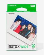 Instax wide fotopapier 2x10/pk, Ophalen of Verzenden, Zo goed als nieuw