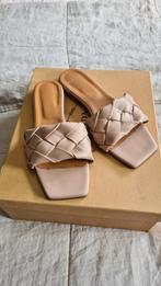 Bottega V Manfield Leren Muiltjes .MEGA KOOPJE, Kleding | Dames, Ophalen of Verzenden, Zo goed als nieuw, Zwart, Sandalen of Muiltjes