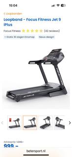 Focus fitness JET 9 zo goed als nieuw, zéér weing gebruikt, Sport en Fitness, Ophalen, Zo goed als nieuw, Loopband