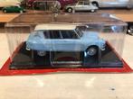 1:24 Citroen AMI 6 1961 Hachette Blauw/wit M/B, Hobby en Vrije tijd, Modelauto's | 1:24, Ophalen of Verzenden, Zo goed als nieuw