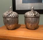 Decoratieve potten in vorm van eikel, Huis en Inrichting, Ophalen, Zo goed als nieuw, Rond