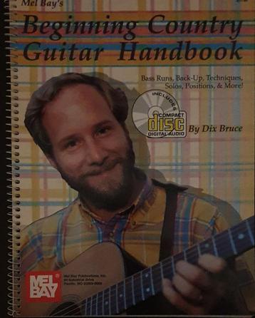 Bladmuziek / Beginning COUNTRY GUITAR HANDBOOK incl. CD beschikbaar voor biedingen