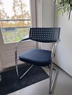 Vitra Visavis vergaderstoel, Huis en Inrichting, Stoelen, Gebruikt, Zwart, Design, Ophalen of Verzenden