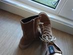 DL Sport veter boots cognac 38, Bruin, Lage of Enkellaarzen, Ophalen of Verzenden, Zo goed als nieuw