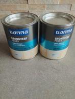 Gamma grondverf 2 x kleur grijs nieuw!!, Ophalen of Verzenden, Nieuw, Grijs