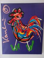 Schilderij kip gesigneerd Jacob Kanbier, Antiek en Kunst, Kunst | Schilderijen | Modern, Ophalen