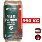 Witte houtpellets | ENplus A1 | Royal Pellet Premium, Minder dan 3 m³, Ophalen of Verzenden, Overige houtsoorten, Blokken