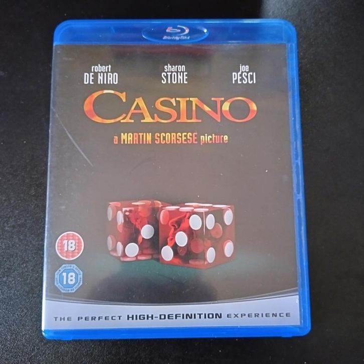 B4-1) Casino (Robert de Niro , Joe Pesci & Sharon Stone), Cd's en Dvd's, Blu-ray, Zo goed als nieuw, Actie, Ophalen of Verzenden