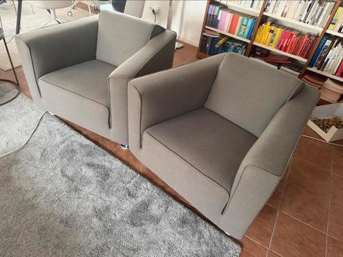 2x Design on Stock bloq fauteuils, Huis en Inrichting, Fauteuils, Gebruikt, Stof, 50 tot 75 cm, 75 tot 100 cm, Ophalen