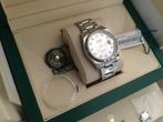 Rolex Datejust 36m Silver Diamond 05/04/2019 NL geleverd, Ophalen, Staal, Polshorloge, Zo goed als nieuw