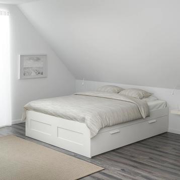 Ikea Brimnes twijfelaar bed 140x200