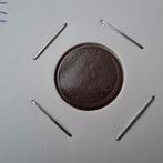 Halve cent 1917 FDC, Postzegels en Munten, Munten | Nederland, Ophalen of Verzenden, Koningin Wilhelmina, Overige waardes, Losse munt