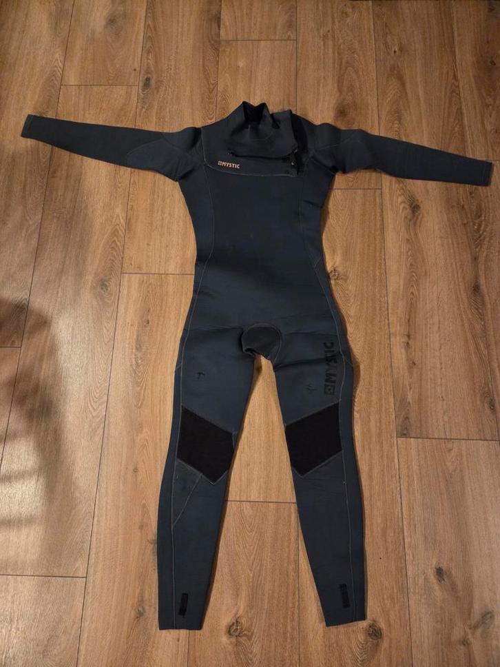 Mystic Marshall 5/3 Wetsuit - Fullsuit Front-zip (M), Watersport en Boten, Watersportkleding, Gebruikt, Wetsuit, Heer, Ophalen of Verzenden