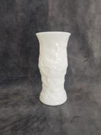 Vintage Ingrid Glashütte boomschors melk Glas Art Vaas 1970, N, Wit, Ophalen of Verzenden, Glas