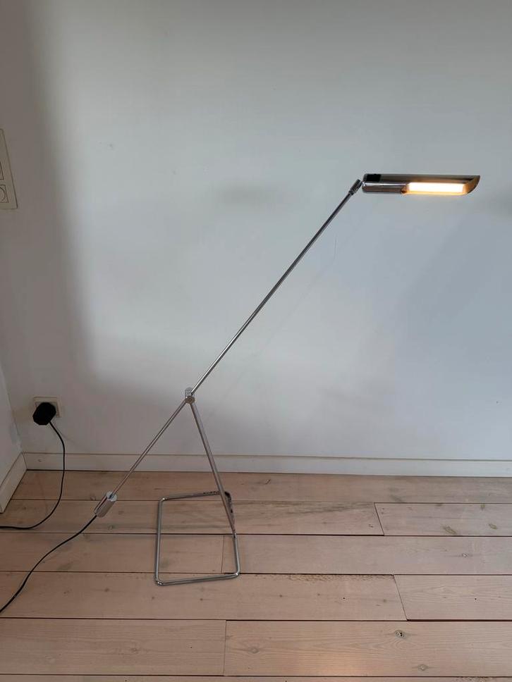 Abo Randers Counter Balance Floor Lamp, Denmark 1980s, Huis en Inrichting, Lampen | Vloerlampen, Gebruikt, 100 tot 150 cm, Metaal