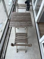 IKEA ASKHOLMEN Tuintafel + 2 Stoelen, Tuin en Terras, Tuinsets en Loungesets, Gebruikt, Tuinset, Hout, Ophalen