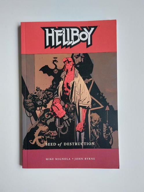 Graphic Novel - Hellboy - Seed of Destruction, Boeken, Strips | Comics, Zo goed als nieuw, Ophalen of Verzenden