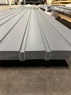 Trapezium profielplaat gevelbekleding antraciet, Ophalen, Zo goed als nieuw