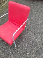 Rode fauteuil, Huis en Inrichting, Fauteuils, Ophalen, Gebruikt, 75 tot 100 cm, 50 tot 75 cm