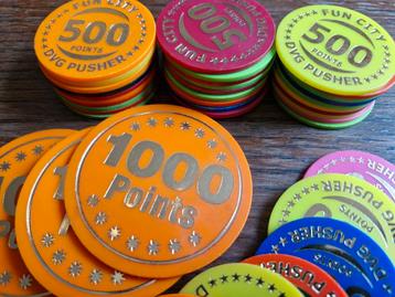 Coin Pusher Punten. 21,5k beschikbaar voor biedingen