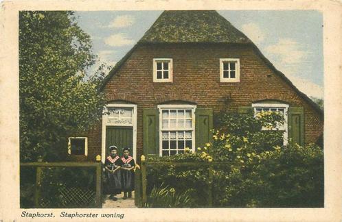 (304-093-019) Staphorst Staphorster woning, Verzamelen, Ansichtkaarten | Nederland, Overijssel, Verzenden