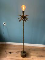 Gouden Staande Lamp, Huis en Inrichting, Lampen | Vloerlampen, Ophalen, Gebruikt, Metaal, 150 tot 200 cm