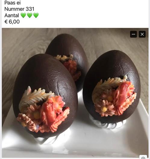 Div decoratie nep paas , pasen snoepgoed paasei en ei, Huis en Inrichting, Woonaccessoires | Overige, Nieuw, Ophalen