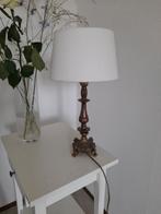 Antieke Tafellamp, Huis en Inrichting, Lampen | Tafellampen, Gebruikt, Klassiek, Ophalen of Verzenden, Stof