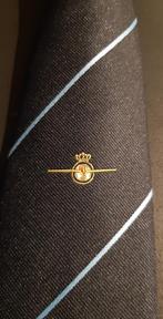 KNVvL stropdas Koninklijke Nederl. Vereniging  Luchtvaart, Ophalen of Verzenden, Nieuw, Blauw