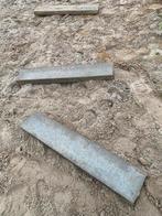 Opsluitbanden 6x20x100 grijs beton, Tuin en Terras, Tegels en Klinkers, Gebruikt, Overige typen, Ophalen of Verzenden, Minder dan 5 m²