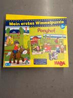 Haba Ponyhof Wimmel Puzzel 2+, Ophalen of Verzenden, Minder dan 10 stukjes, Gebruikt, 2 tot 4 jaar