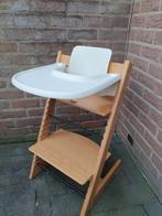 Stokke Tripp Trapp inclusief babyset en tray, Ophalen, Zo goed als nieuw, Meegroeistoel, Stoelverkleiner
