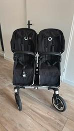 Bugaboo donkey2 duo all black, Kinderen en Baby's, Tweelingen en Meerlingen, Ophalen, Zo goed als nieuw, Kinderwagen of Buggy